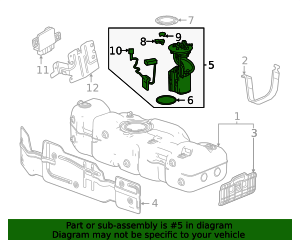 2021-2025 GM Fuel Pump 85543523 GM | GMPartsDirect.com