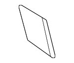 80A807241AGRU - Body: Tow Eye Cap for Audi: Q5, Q5 PHEV, Q5 Sportback, SQ5, SQ5 Sportback Image