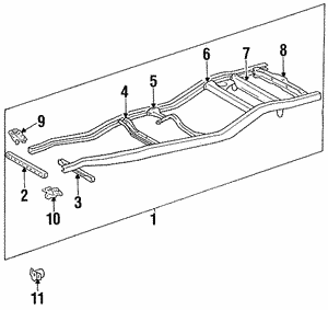パーツ 4runner Toyota 4 Runner,Radiator Shroud,95-02,3.4L-5VZFE,RWD-A03A