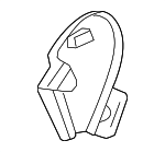 23466707 - : Light Platinum Driver Seat Inner Recliner Finish Cover for Cadillac: ATS Image