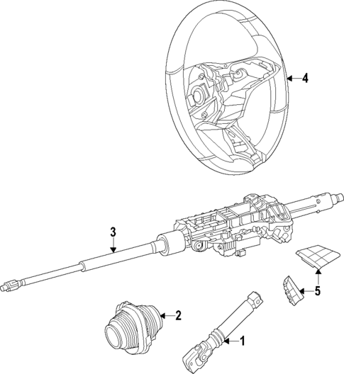 Steering Wheel for 2025 Mercedes-Benz CLE300 #2