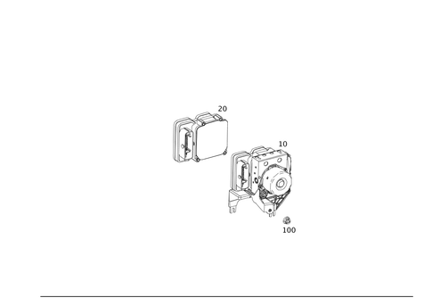 Hydraulic Unit for 2014 Mercedes-Benz CLA250 #0