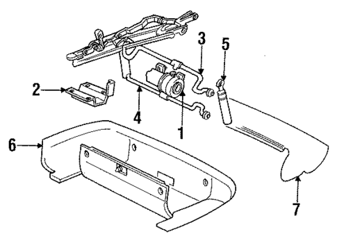 Convertible Top for 1996 Ford Mustang #0