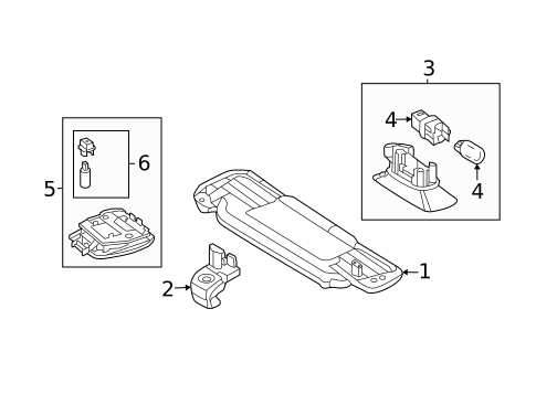 Interior Trim - Roof for 2017 Mercedes-Benz AMG GT #2
