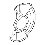 45255SNAA00 - : Splash Shield for Honda: Civic Image