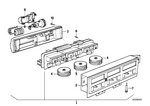 64111392082 - Heater and Air Conditioning: Automatic Air Conditioning Control for BMW Image
