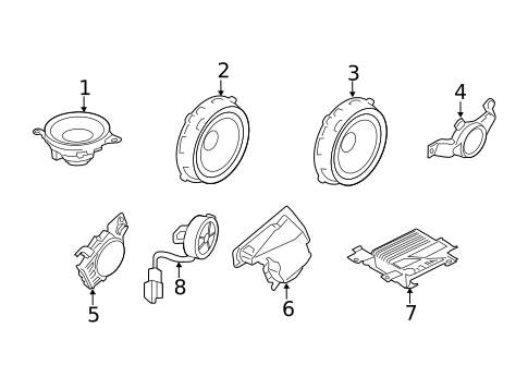 Antenna & Radio for 2023 Kia Telluride #1