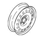 52910E4150 - : Wheel, Spare for Kia Image