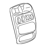 SM13LAZAD - Body: Center Bezel for Dodge: Neon Image