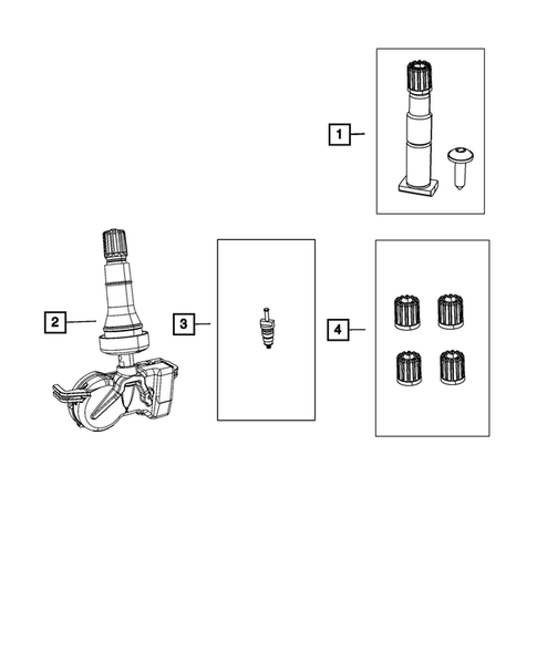 Tire Monitoring System for 2018 Chrysler Pacifica #0