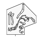 49790CE32A - Steering: Return Tube for Nissan Image
