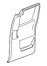 15291352 - Body: Door Trim Panel for Chevrolet: Silverado 1500, Silverado 1500 Classic, Silverado 2500, Silverado 2500 HD, Silverado 3500 | GMC: Sierra 1500, Sierra 1500 Classic, Sierra 2500, Sierra 2500 HD, Sierra 3500 Image