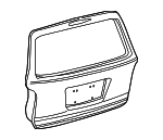 LCY26202X - Body: Lift Gate for Mazda: MPV Image