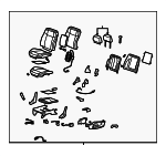 20869306 - Body: Seat Assembly for Hummer: H3, H3T Image