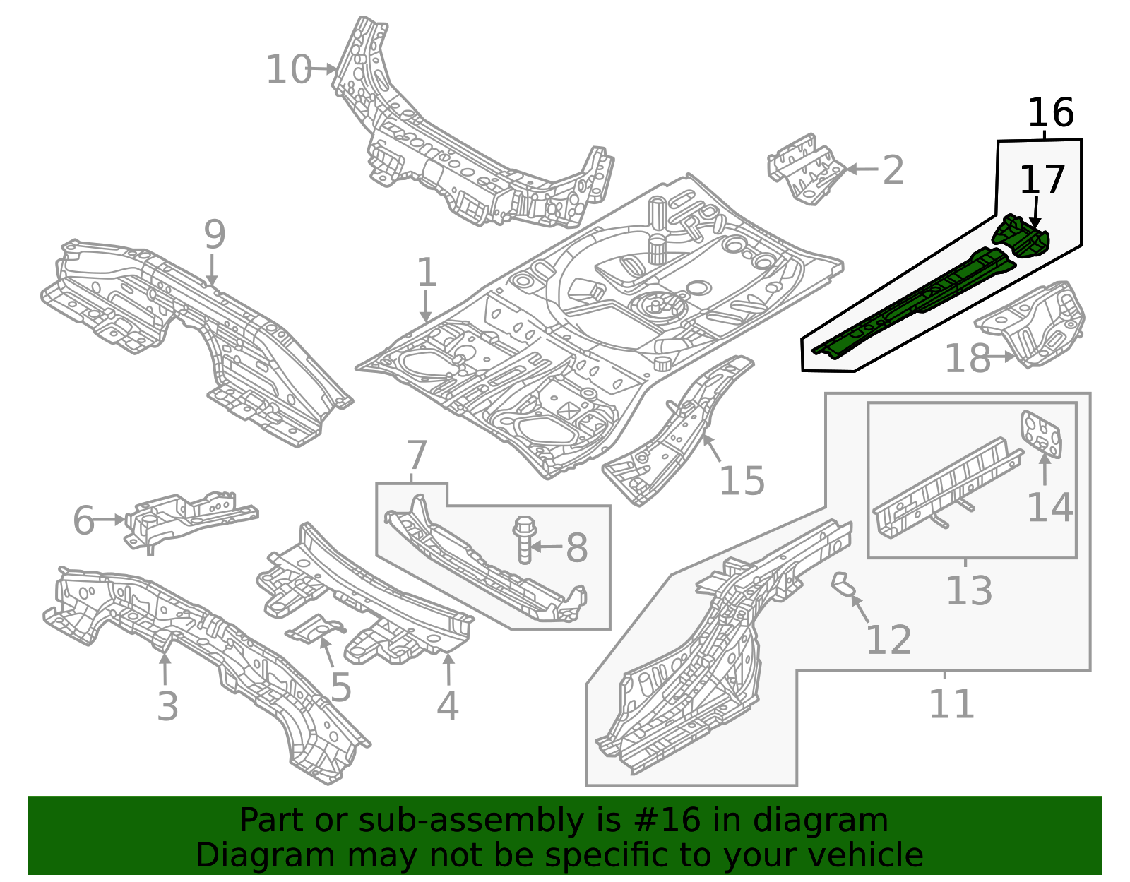 水引パーツ　meredithページ VA40-54-7FX - Rear Cover - 2023-2025 Mazda CX-50 | Mazda Swag