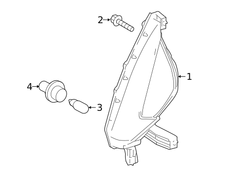 Bulbs - Chassis for 2020 Toyota Prius Prime #0