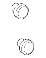 91560SYAJ01 - Body: Cowl Trim Clip for Honda: Accord, Accord Crosstour, CR-V, CR-Z, Crosstour, Element, Fit, Insight, Odyssey, Pilot Image