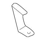 8463738000 - Body: Center Panel Rear Bracket for Hyundai: Sonata Image