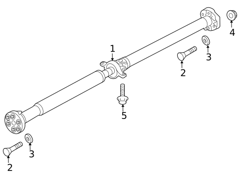 Drive Shaft for 2010 Hyundai Genesis Coupe #0