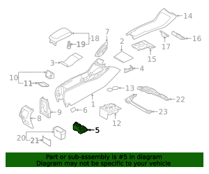 2019-2025 Volvo XC40 Rear Bracket 32226497 | TascaParts.com