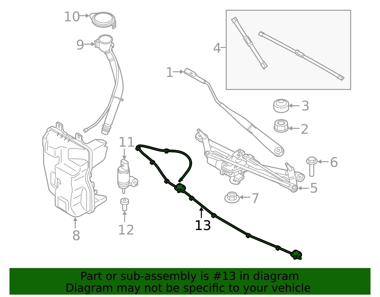 Genuine BMW 61-66-7-954-204 | Nozzle Assembly | FREE Shipping on Most ...