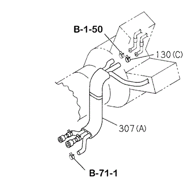 Fuel Piping (3) for 2002 Honda Passport #0