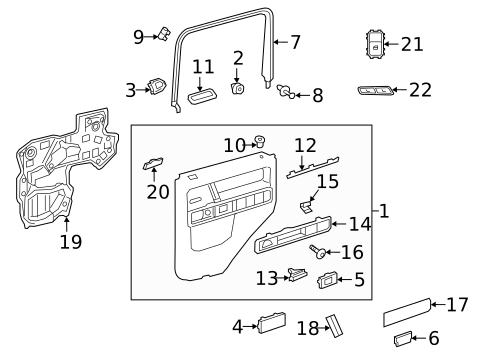 Lighting - Interior for 2020 Mercedes-Benz G63 AMG #0
