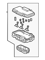 38250S5TA02 - Electrical: Fuse Box for Honda: Civic Image