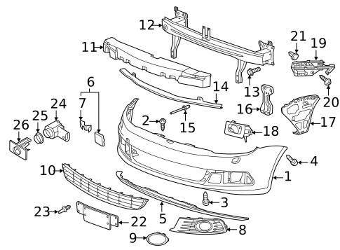 Parking Aid for 2012 Volkswagen Eos #1