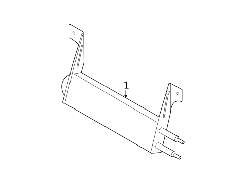 Power Steering Oil Cooler for 2009 Ford F-250 Super Duty #0
