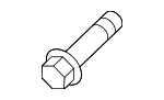 MU000760 - Suspension: Upper Control Arm Bolt for Mitsubishi Image