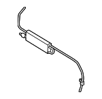 49790EZ50D - Steering: Power Steering Cooler for Nissan Image