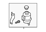 49180EZ30B - Steering: Reservoir Tank for Nissan: TITAN, TITAN XD Image