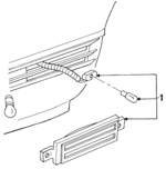 5975707 - Electrical: Marker Lamp for Oldsmobile: 98 Image