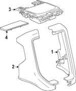 86576866 - : Trim Plate for GMC: Yukon XL Image