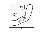81751TZ5A01ZA - Body: Seat Trim Panel for Acura Image