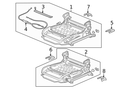 Tracks & Components for 2003 Acura RSX #0
