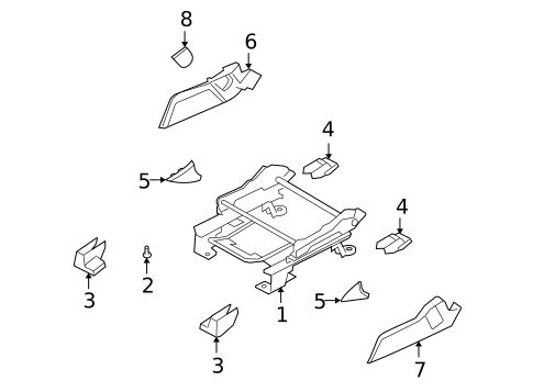 Tracks & Components for 2017 Dodge Journey #3