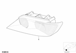 63128389517 - Lighting: Headlight Left for BMW: Z3 1.9, Z3 2.5, Z3 2.8, Z3 M3.2 Image image