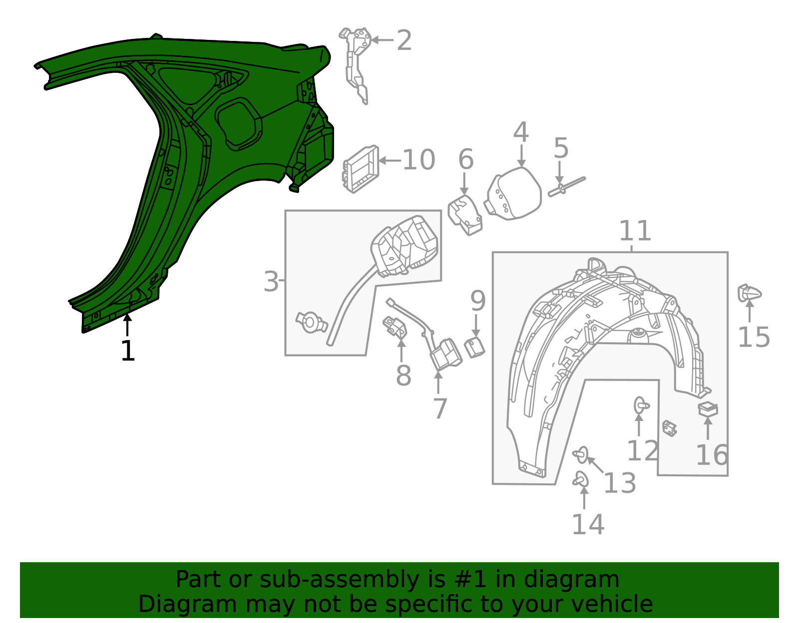 2022-2025 Honda Civic Quarter Panel 04646-T20-A00ZZ | OEM Parts Online
