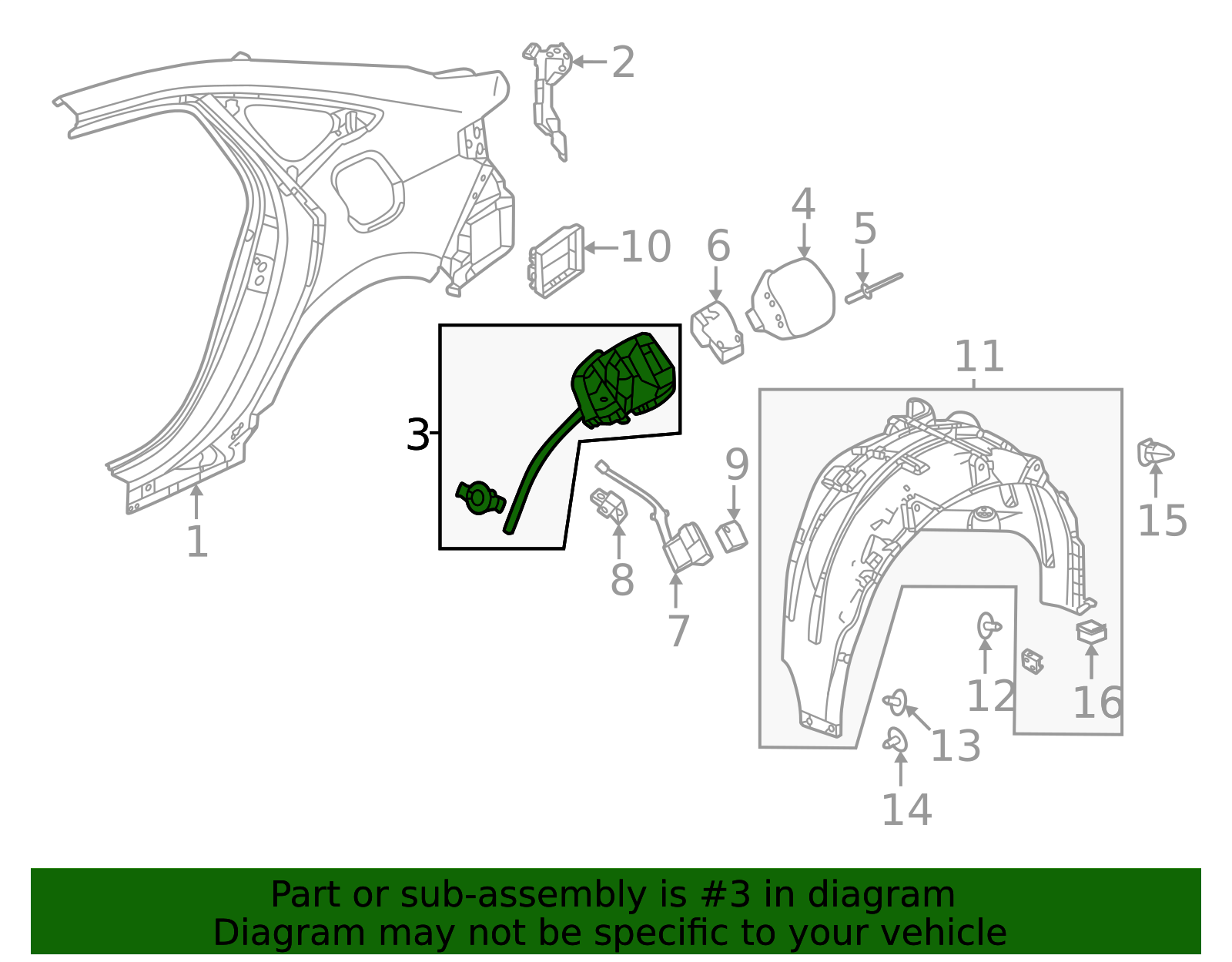 74480-T24-T00 - High-Quality Fuel Filler Housing for 2023-2025 Honda ...
