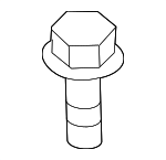 N91258801 - Body: Radiator Support Bolt for Audi: A3, A3 Quattro, A3 Sportback e-tron, A4, A4 allroad, A4 Quattro, A5 Quattro, A5 Sportback, Q3, RS3, RS5, RS5 Sportback, S3, S4, S5, S5 Sportback, TT Quattro, TT RS Quattro, TTS Quattro Image