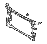 8W0805594E - : Radiator Support for Audi: A4, A4 allroad, A4 Quattro, A5 Quattro, A5 Sportback, S4, S5, S5 Sportback Image