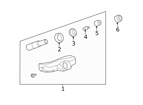 Tire Pressure Monitor Components for 2009 Saturn Outlook #0
