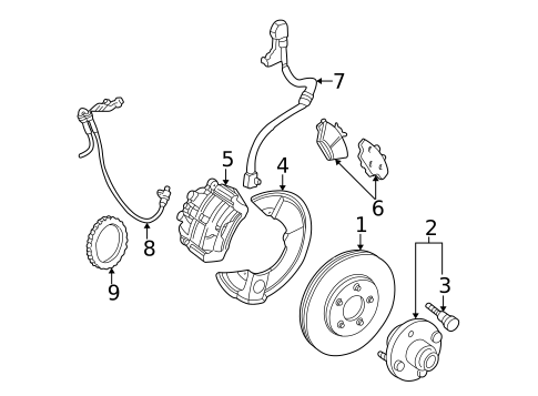 Drums & Rotors for 2005 Mercury Sable #0
