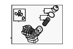 11429453682 - Engine: Oil Filter Housing for BMW Image