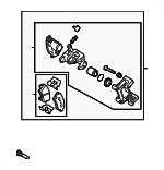 527552G000 - Brakes: Wheel Stud for Hyundai: Accent, Azera, Elantra, Elantra Coupe, Elantra GT, Elantra N, Ioniq 5, Ioniq 6, Kona Electric, Kona N, Nexo, Sonata, Tucson, Veloster, Veloster N, Venue Image