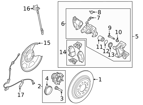 Anti-Lock Brakes for 2025 Hyundai Tucson #1