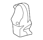 8721102100 - Body: Defroster Duct for Toyota: Corolla, Matrix Image