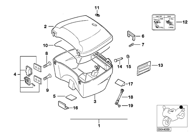 46542316314 - : Gasket                    for BMW-Motorrad Image